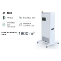 Filter a sterilizátor vzduch AF-1800