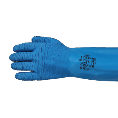 Ochranné rukavice BlueShell skinner - NIROFLEX (pár)